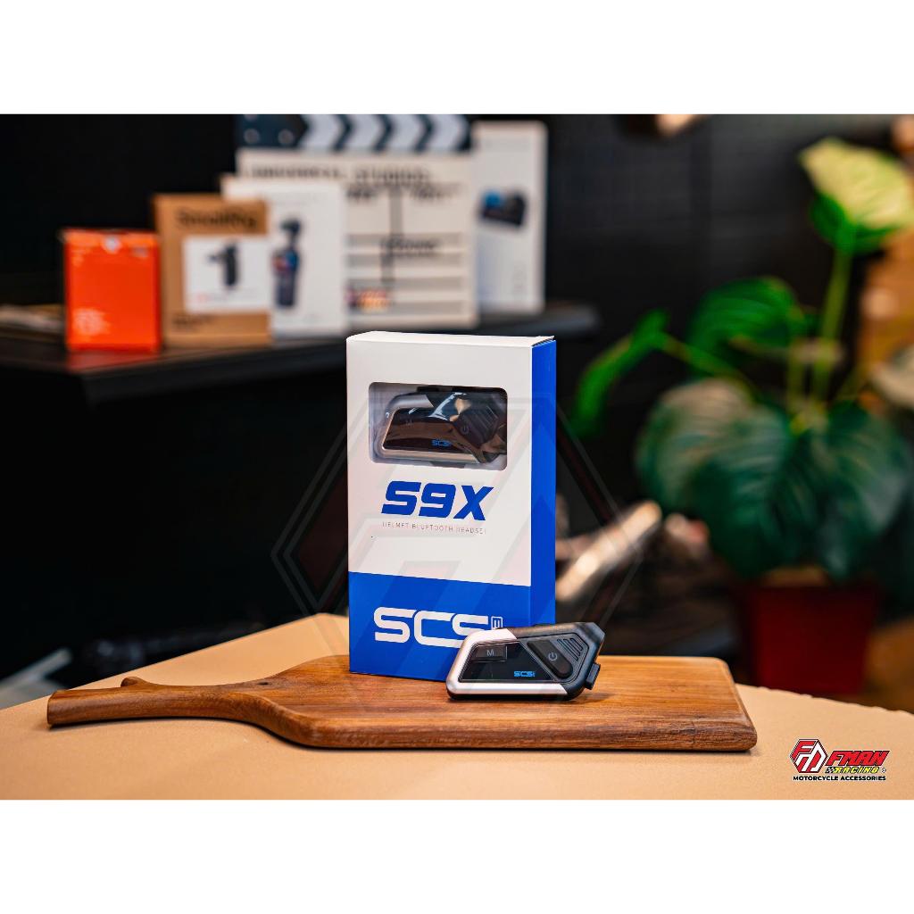 SCS Tai nghe mũ bảo hiểm S9X chính hãng - Bảo hành 2 năm - Chống nước IP67, Bluetooth 5.3, Pin 1100m