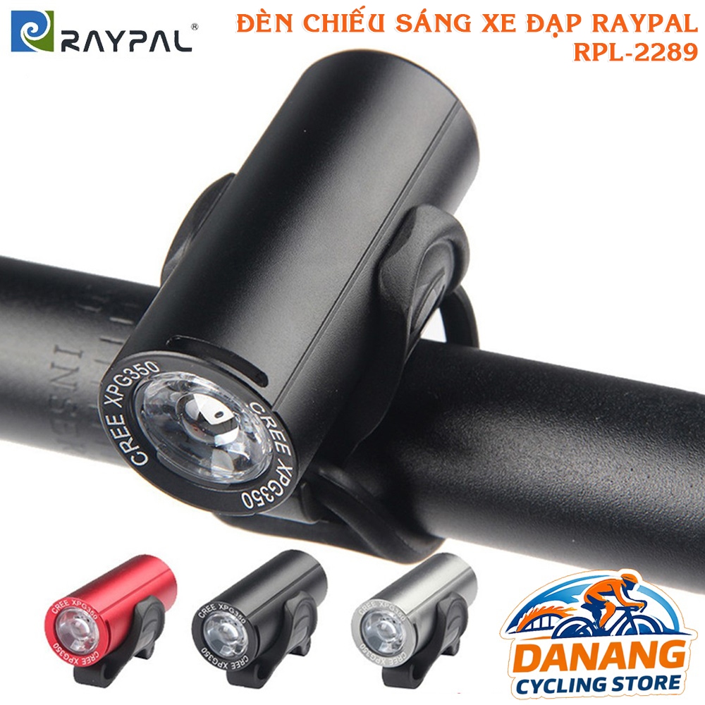 Đèn Pin Xe Đạp Sạc RAYPAL RPL 2289 – CREE XPG350, Bền Bỉ, Chống Nước
