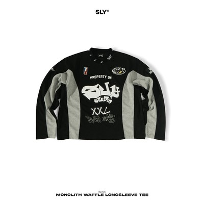 Áo thun tay dài SLY Longsleeve Waffle Monolith