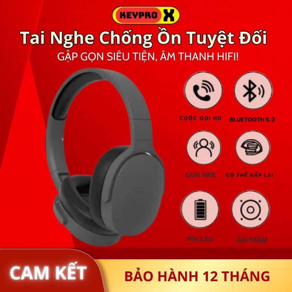 P2961 Tai nghe thể thao âm thanh nổi Bluetooth 5.3 Hifi có máy nghe nhạc Mic TF / AUX HD
