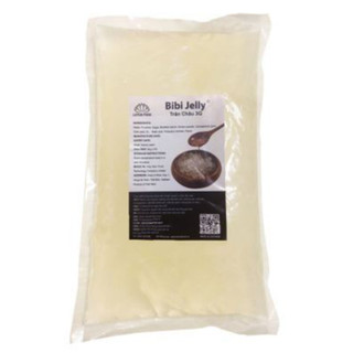 Trân châu ngọc trai TRẮNG 3Q BIBI JELLY bịch 2kg (trân châu giòn)