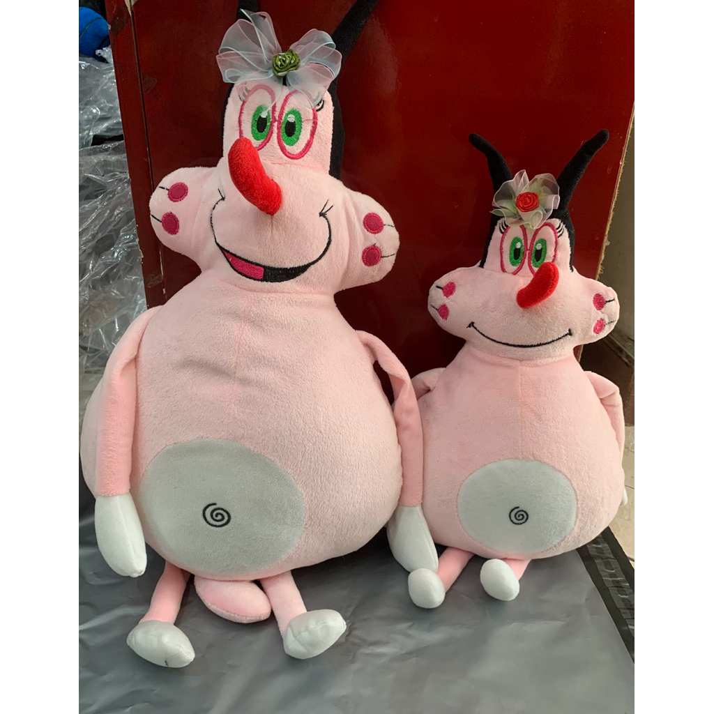 Thú Bông Oggy Hồng 2 Size
