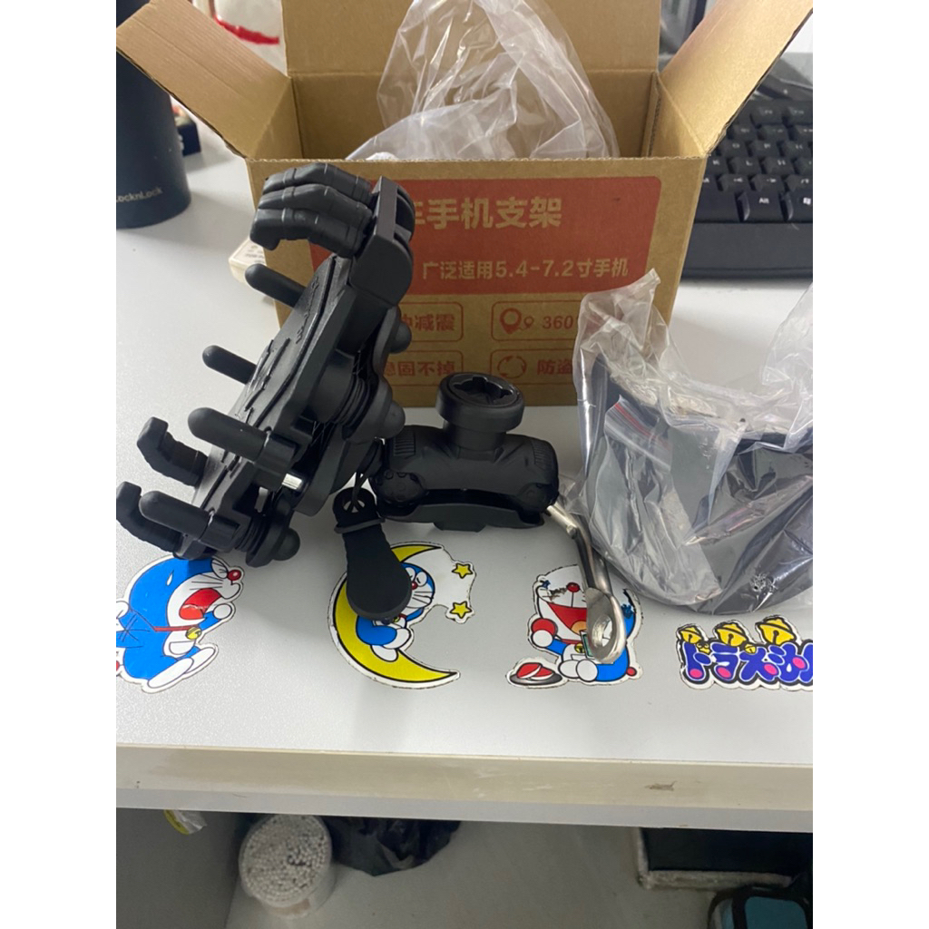 kẹp xe máy chống rung, lắc F13