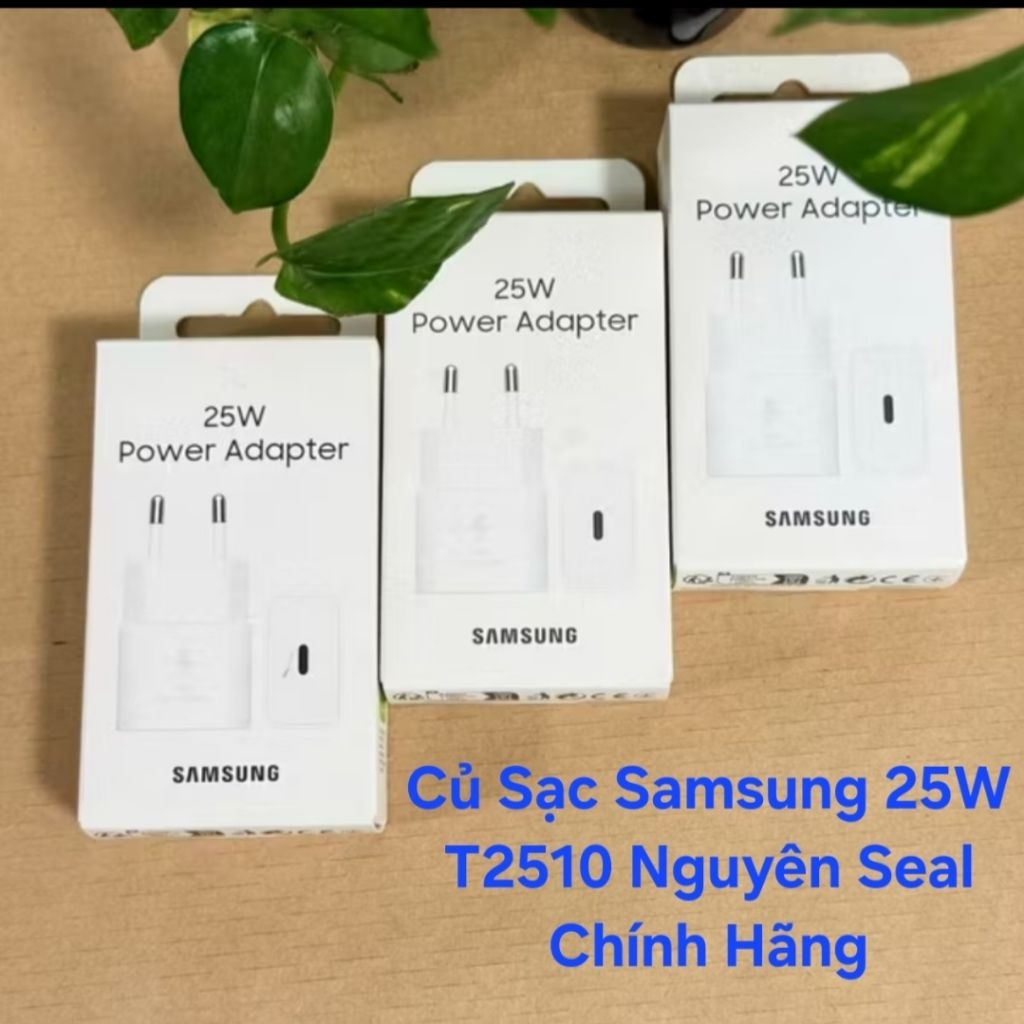 [Fullbox Nguyên Seal] Củ Sạc Nhanh 25W Samsung Adapter sạc 25W T2510 Type C, Samsung EP-T2510 Chính 