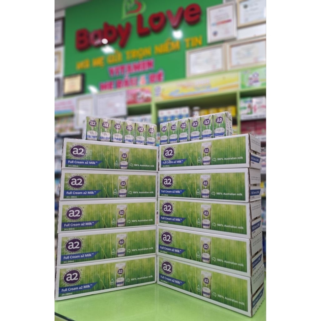 Sữa tươi tiệt trùng a2 Full Cream Milk