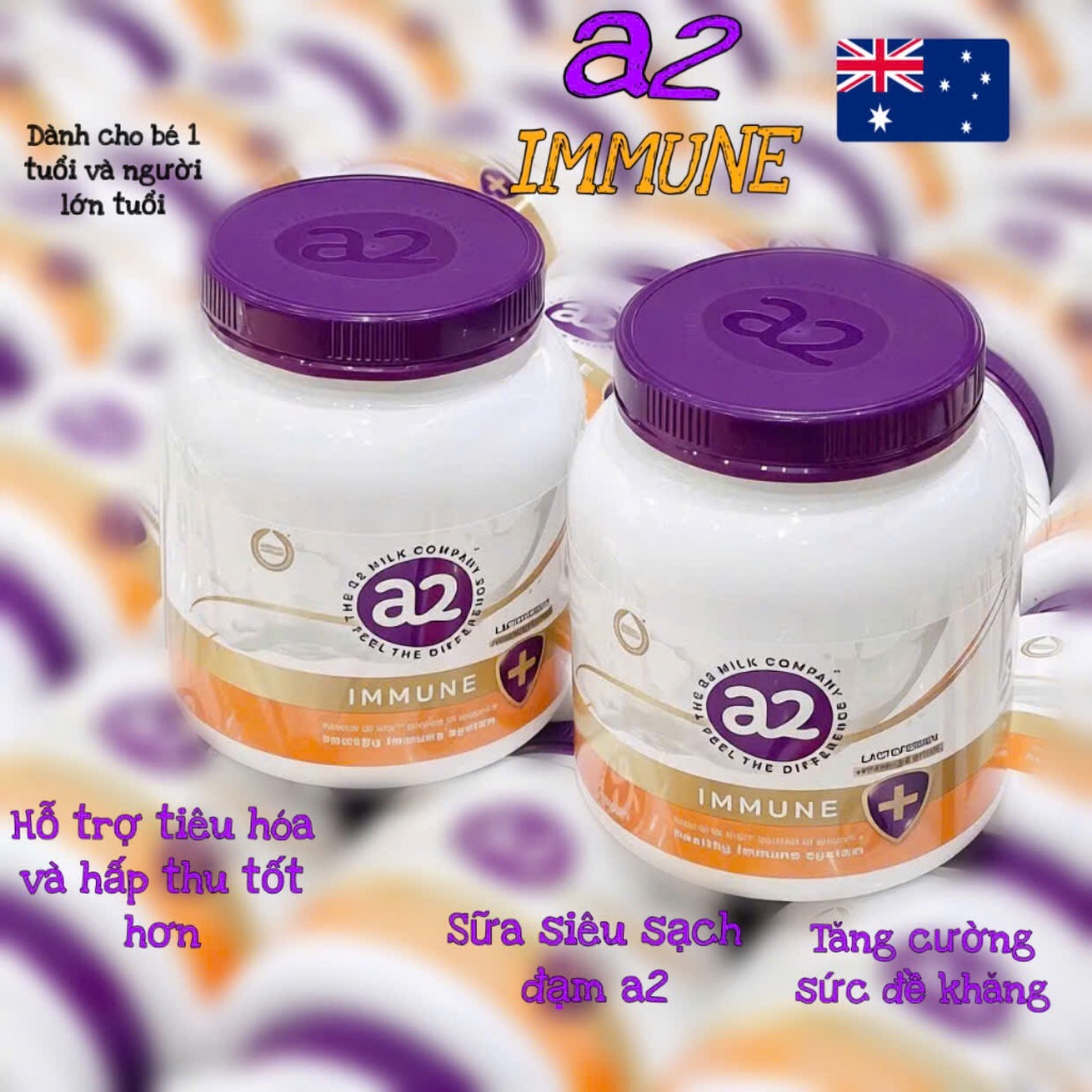 Sữa bột A2 Immune Lactoferrin Úc)