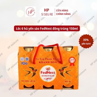 Lốc 6 hủ yến xào cao cấp Monnest, Sakanest, THnest, Sunnest.
