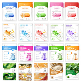 [COMBO 50] Mặt nạ MINJYN dưỡng ẩm, làm sáng da, hỗ trợ ngăn ngừa lão hóa mờ thâm cải thiện làn da