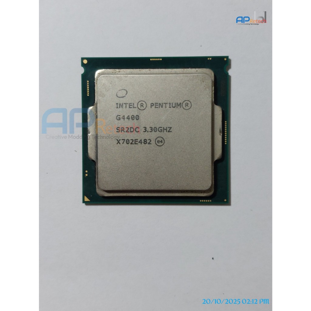 CPU Intel G4400 3.3GHz, 2 nhân 2 luồng, 3MB, 54W, Main SK 1151 như H110,B150,..Tặng tản stock