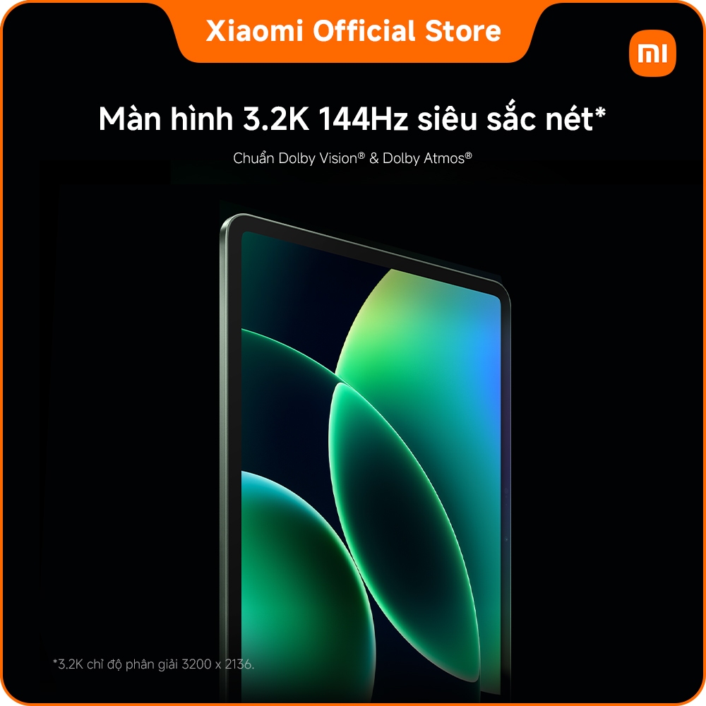 Máy tính bảng Xiaomi Pad 8 (8+128GB|8+256GB)| Pin 9200mAh (typ)| Màn hình 3.2K 144Hz| Vi xử lý Snapdragon 8s Gen 4 | BigBuy360 - bigbuy360.vn