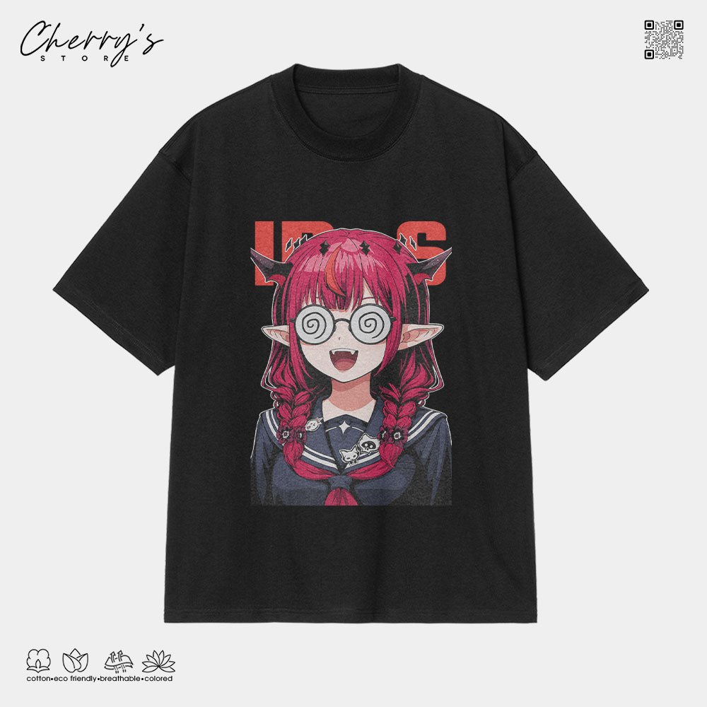 Áo Thun IRyS -Promise- HOLOLIVE Unisex Oversize 100% Cotton – Áo Anime In Hình