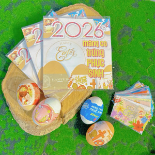100 MÀNG BỌC TRỨNG PHỤC SINH, EGG EASTER, NHÃN BỌC TRỨNG PHỤC SINH, MÀNG CO TRỨNG PHỤC SINH