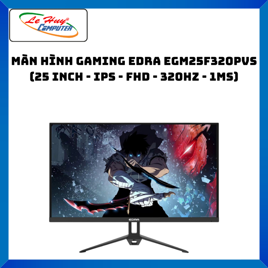 Màn Hình Gaming EDRA EGM25F320PVS (25 inch - IPS - FHD - 320Hz - 1ms) - Hàng Chính Hãng