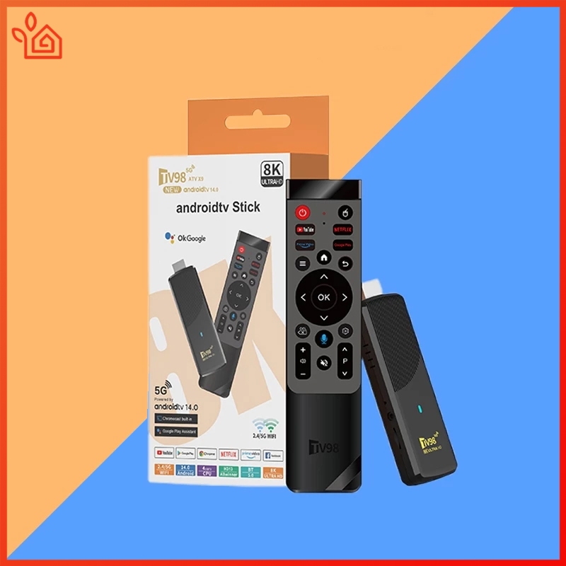 78 ATV X9 Smart TV Stick Android 14 Allwinner H313 OTA 8GB 128GB Hỗ trợ Máy nghe nhạc đa phương tiện