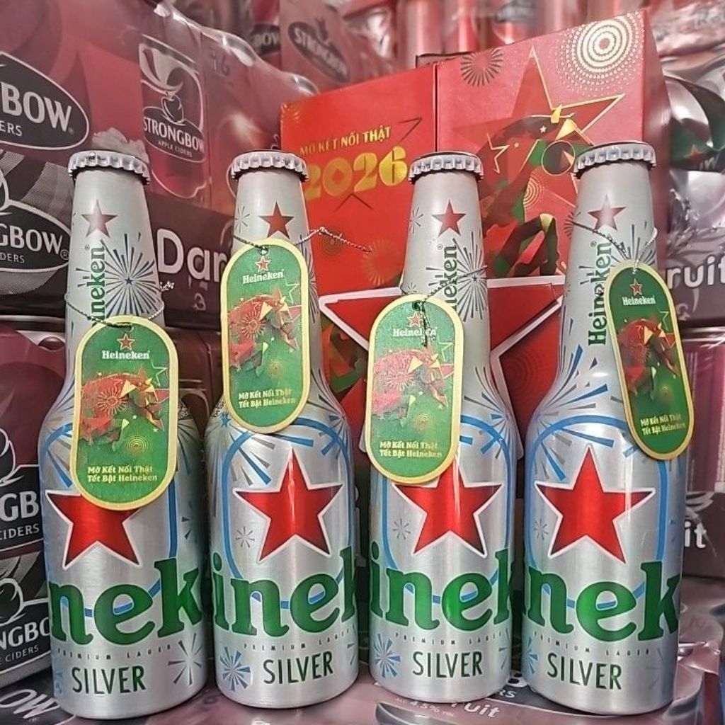 Heineken Silver – phiên bản chai nhôm (Alu) Premium Lager 2026.