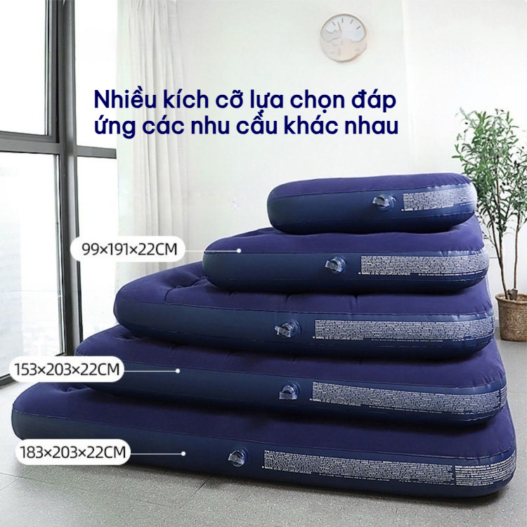 HEINO Nệm Hơi Điện Tự Bơm 25cm Chống Thấm Giường Hơi Du Lịch Gia Đình Bơm Điện Tích Hợp (Giao Nhanh) | BigBuy360 - bigbuy360.vn