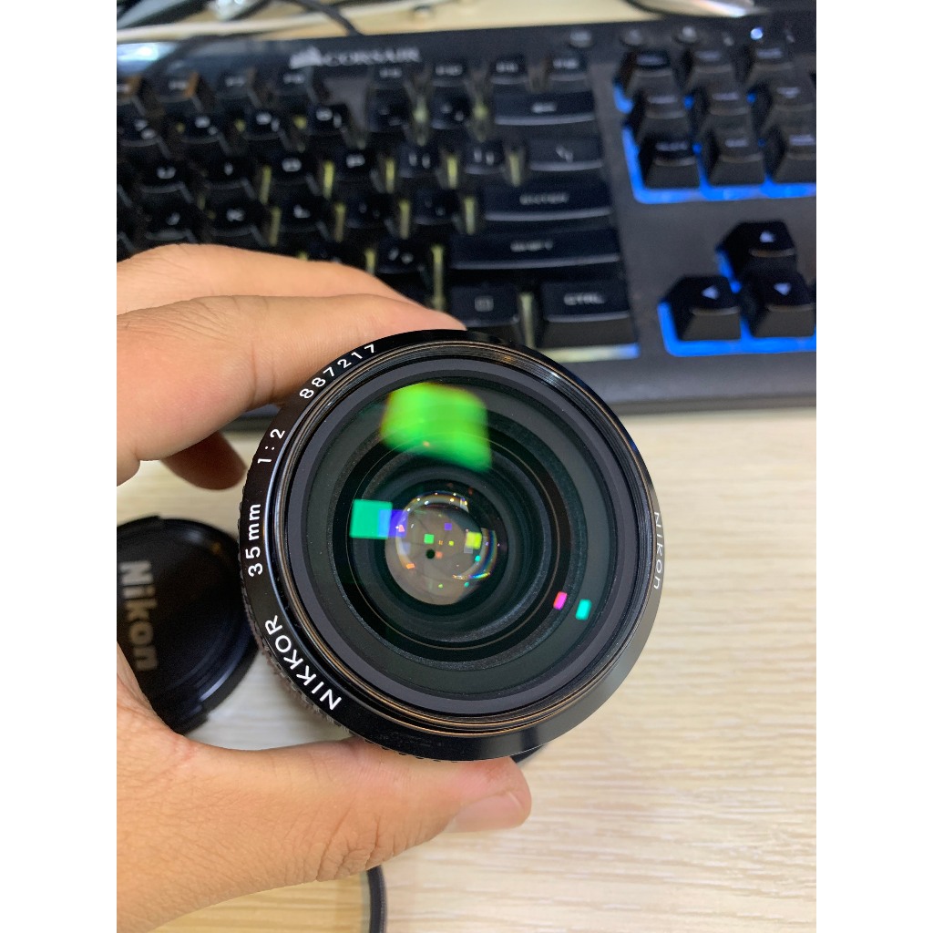 ống kính Nikon 35mm f2 đời K, AI kit - lens nikon 35f2 đời K