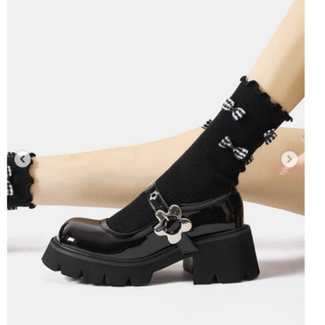 Giày mary jane đế 7cm siêu xinh hàng cao cấp size 39