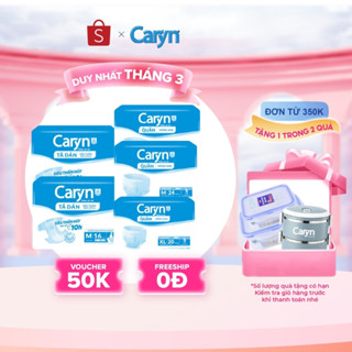 [CHỈ BÁN TRÊN TMĐT] Caryn tã quần/tã dán người lớn siêu thấm hút - chống tràn size M/L/XL (quà tặng ngẫu nhiên)