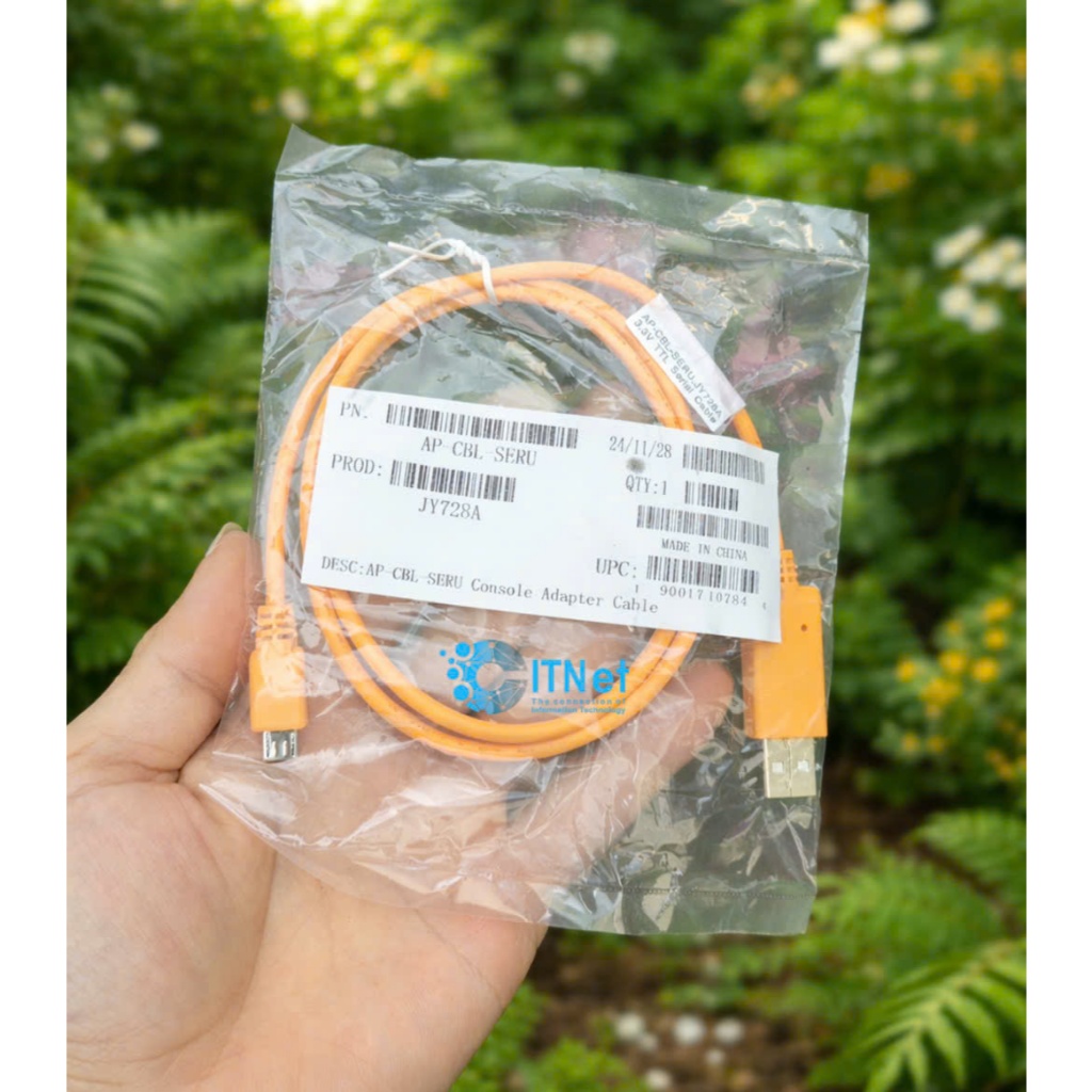 Cáp Console Aruba - USB to Micro - HPE JY728A - AP-CBL-SERU Hàng chính hãng Aruba