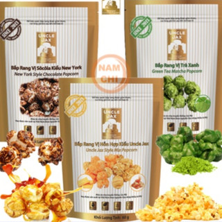 [6 VỊ] Bắp Rang Bơ Uncle Jax American Popcorn Caramel Phô Mai Trà Xanh Socola Bắp Nổ Kiểu Mỹ Ăn Cực Ngon