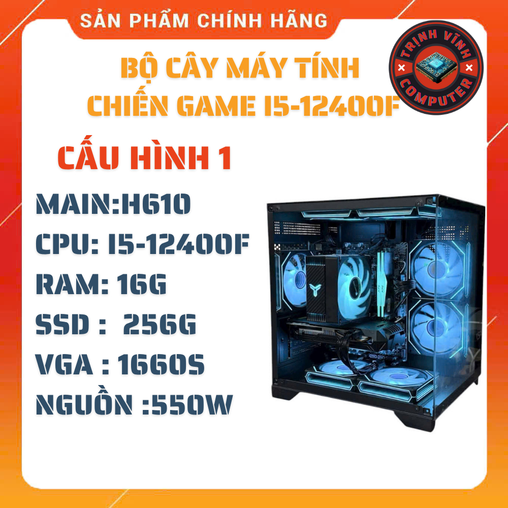 Bộ Máy Tính Chiến All Game i5-12400F