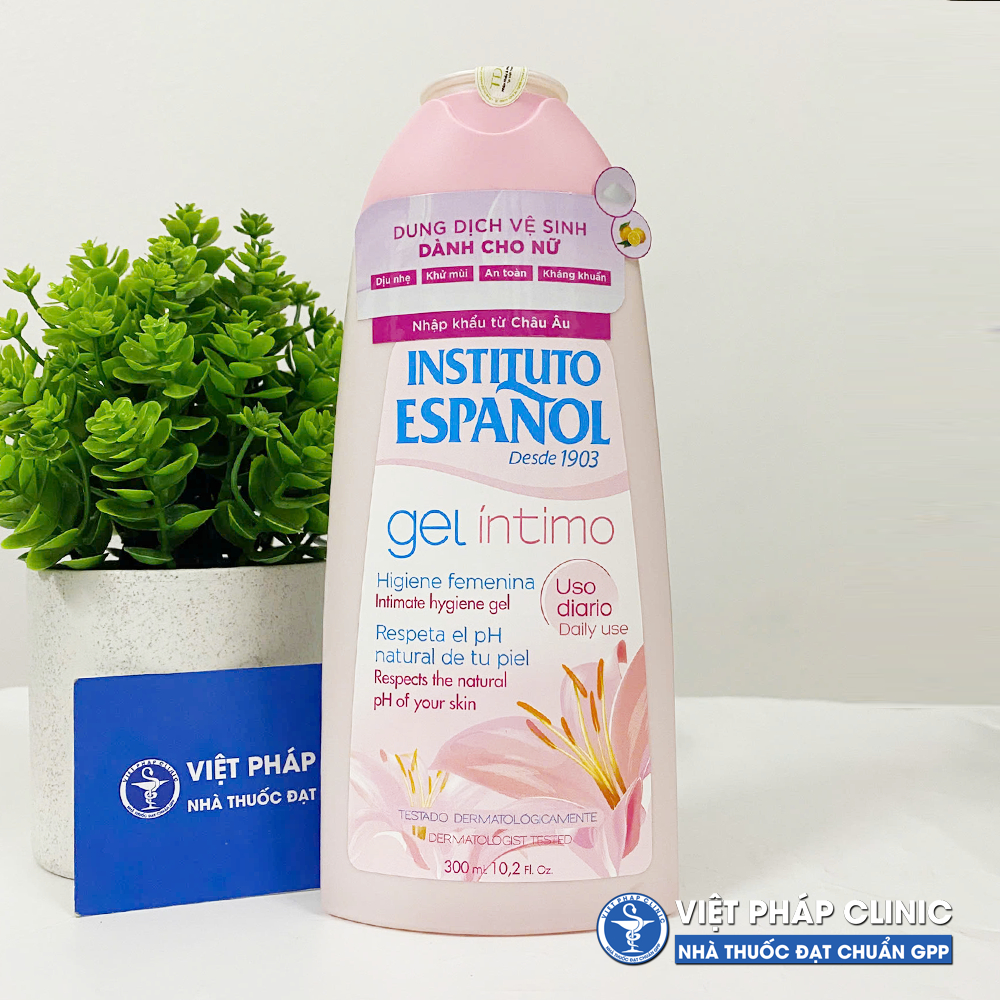 Dung Dịch Vệ Sinh Dành Cho Nữ Espanol Instituto Gel Intimo Dịu Nhẹ - Khử Mùi - An Toàn