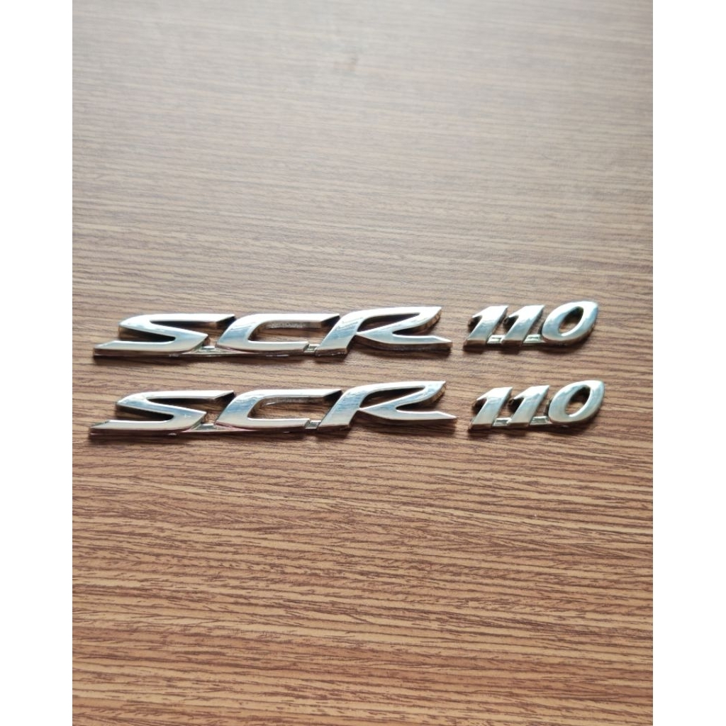 Cặp chữ nổi SCR 110_Decal