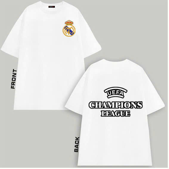 áo thun Real Madrid , áo Real Madrid - áo phông bóng đá clb Real Madrid Champions League dành cho cả