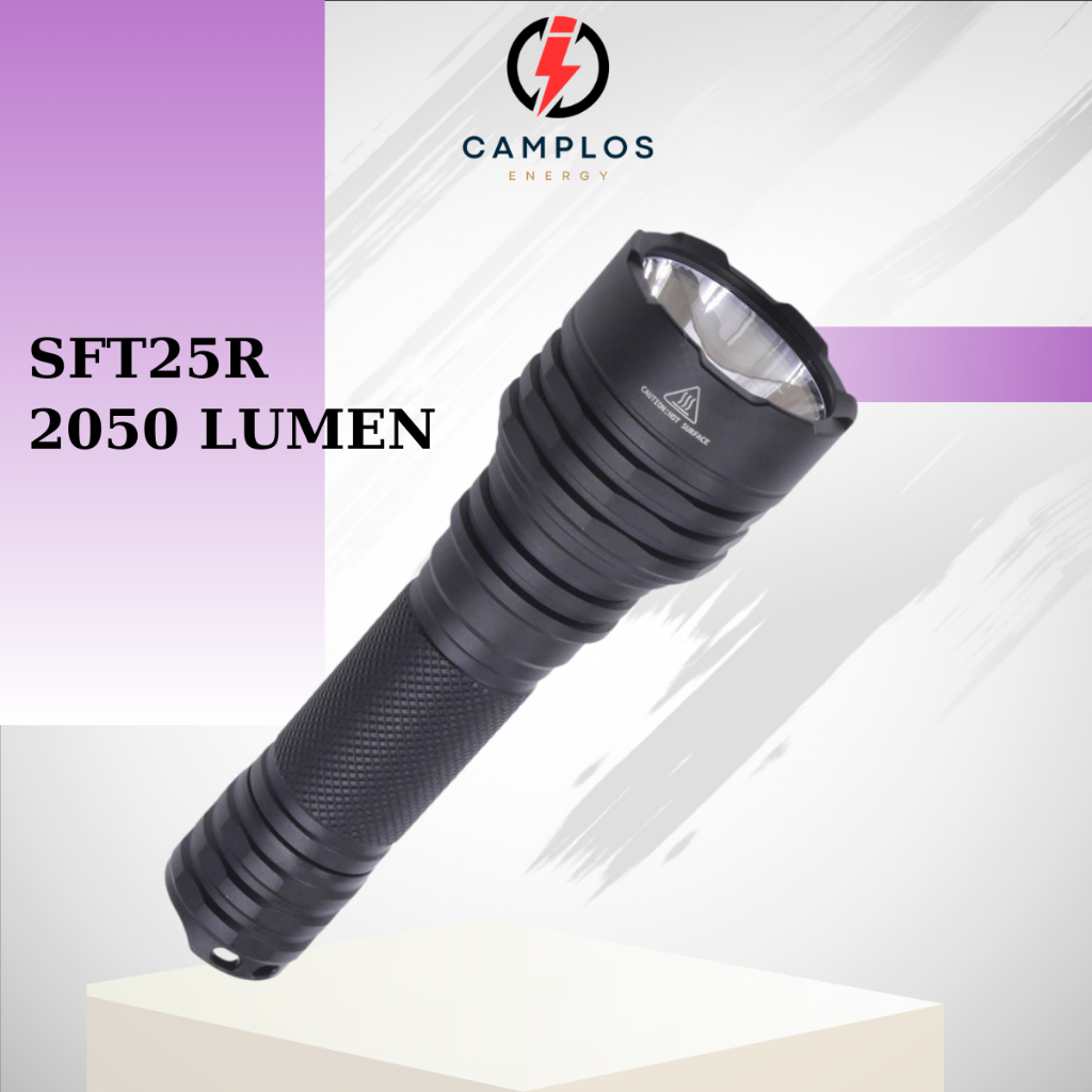 Đèn pin siêu sáng Mantaray M45 SFT25R công suất lớn đèn bin cầm tay chiếu xa chống nước mantaray pin