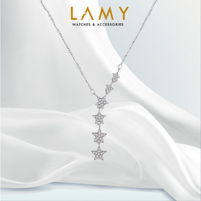 Dây chuyền nữ LAMY Multi Stars Necklace Silver 6044