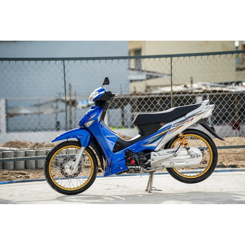 Tem wave 125i date 2006 cho xe future Neo bạc xanh chất liệu candy (in Nhật)