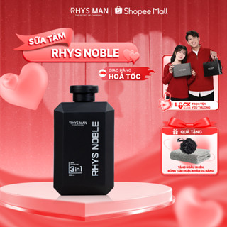Sữa tắm gội nam hương nước hoa 3 in 1 RHYS MAN Rhys Noble 350ml