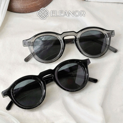 Kính râm nam nữ Eleanor Accessories dáng tròn kính mát cá tính phụ kiện thời trang kính mắt 11295