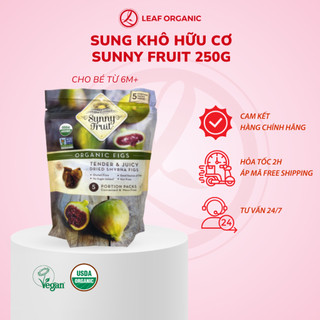 Trái cây khô hữu cơ Sunny Fruit (Mận khô/ Nho khô/ Mơ khô/ Sung khô/Cherry khô)