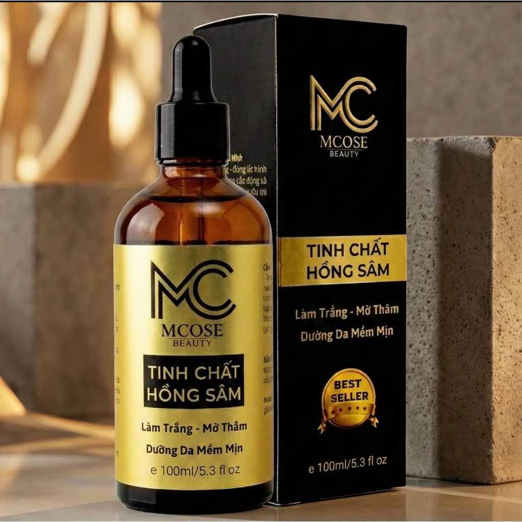 TÁI TẠO HỒNG SÂM MỚI MCSKIN CTY