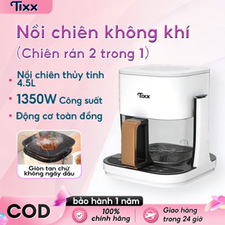 TIXX Nồi chiên không dầu 1350W mẫu mới 9L làm nóng nhanh nồi chiên không dầu