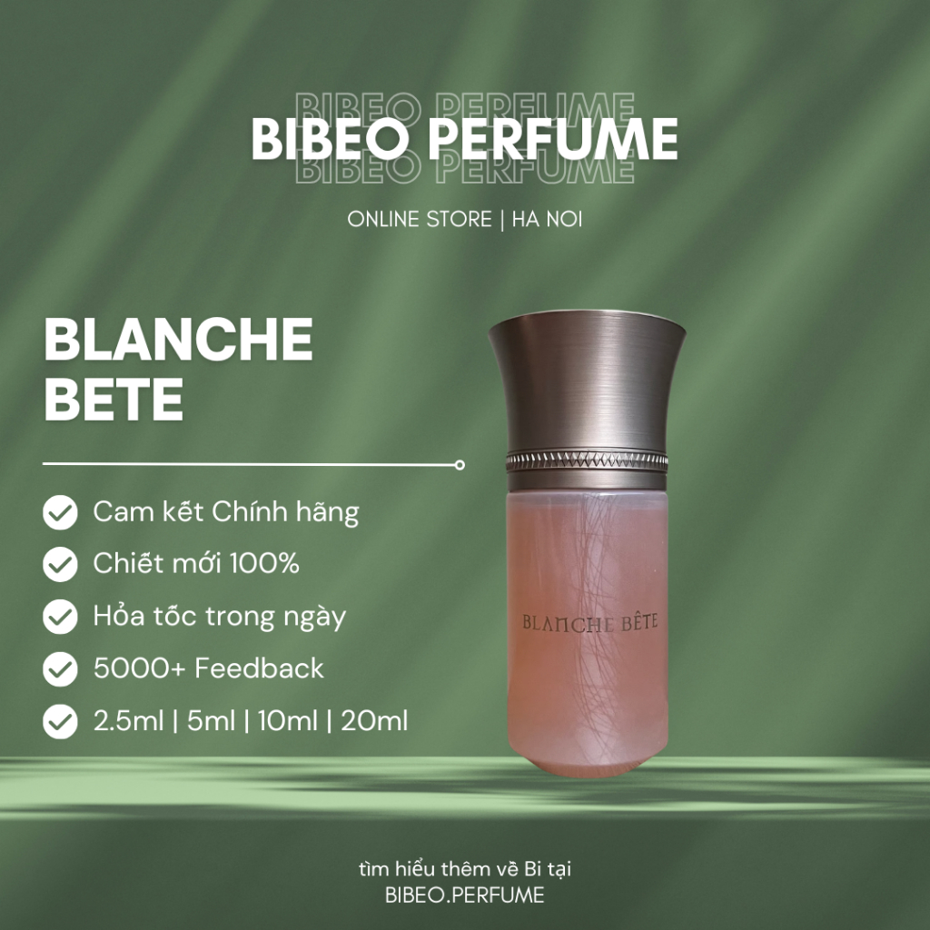 |BIBEO| Nước hoa Blanche Bete