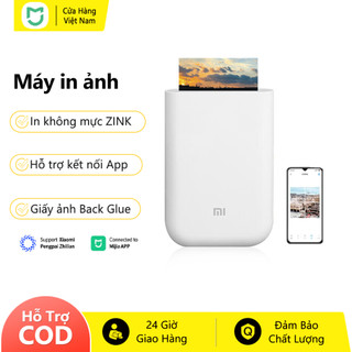 Xiaomi Máy in ảnh bỏ túi Ảnh AR Ảnh ghi âm Công nghệ ZINK không mực Ảnh dán lưng Kết nối đa nhiều