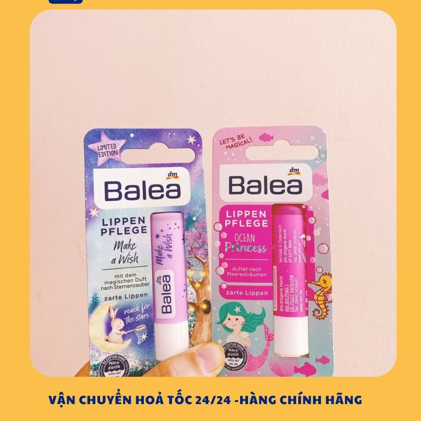 Balea Son dưỡng môi cho trẻ em, Nội địa Đức, Son dưỡng môi Balea Đức, Son dưỡng môi trẻ em Balea Đức