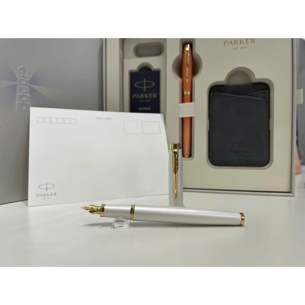 Bút máy Parker IM PEARL WHITE GT