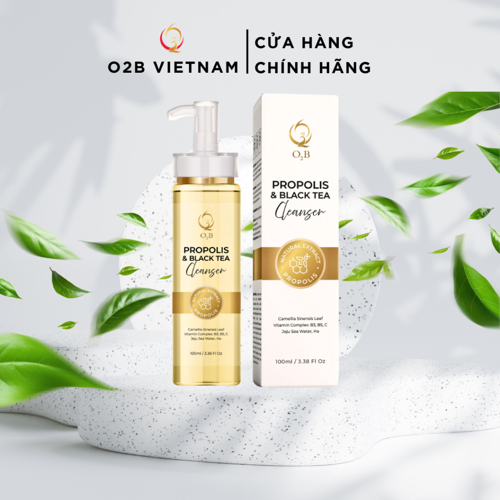 [CHÍNH HÃNG] SỮA RỬA MẶT KEO ONG O2B - HỖ TRỢ LÀM SẠCH DA, THÔNG THOÁNG LỖ CHÂN LÔNG.