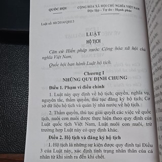 Sách - Luật Hộ tịch (NXB Lao Động)