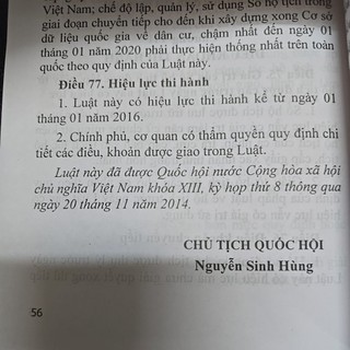Sách - Luật Hộ tịch (NXB Lao Động)