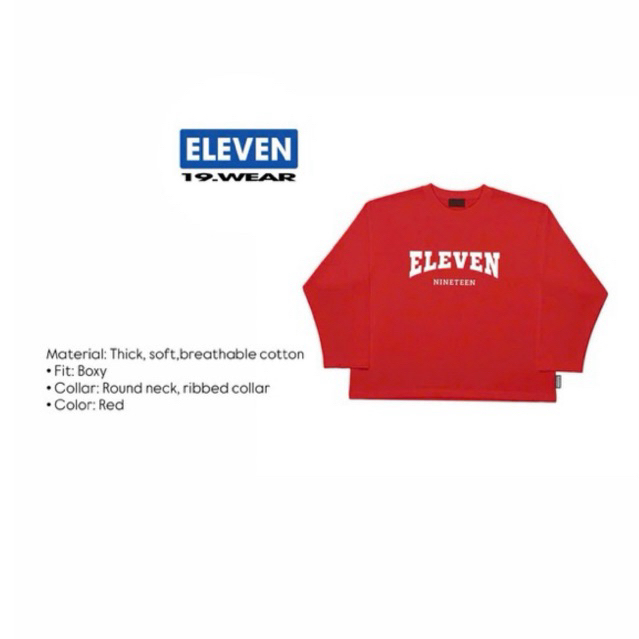 ÁO THUN DÀI TAY ELEVEN NINETEEN