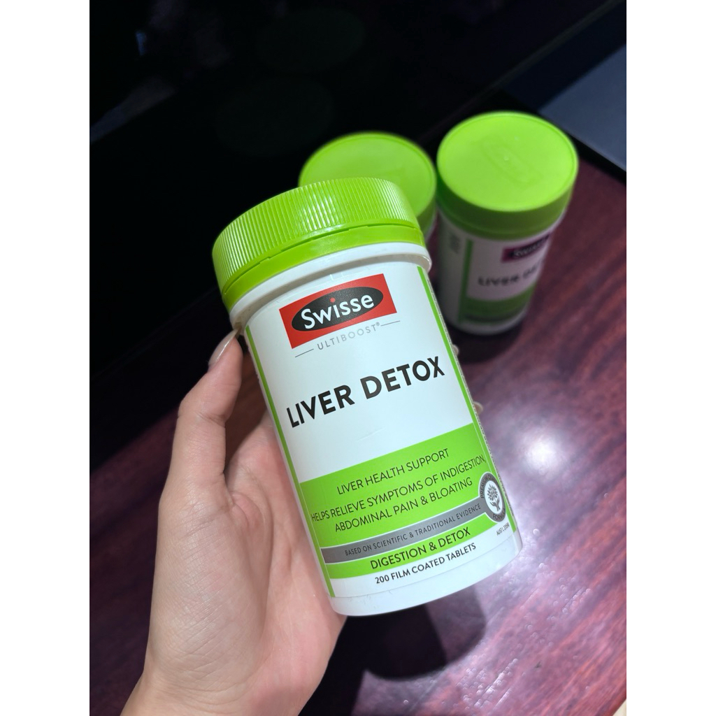 [Xách tay Úc] Detox gan, làm mát gan Swisse Liver Detox