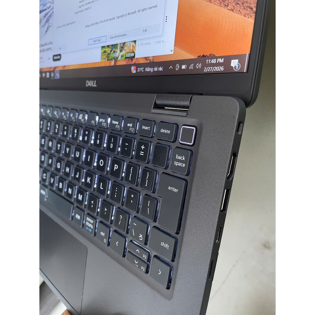 Dell latitude 7420 I5 1154g7/i7 1185G7 ram 16g, ssd 256g, 14 inch full hd ips, pin trên 3h cam ir le