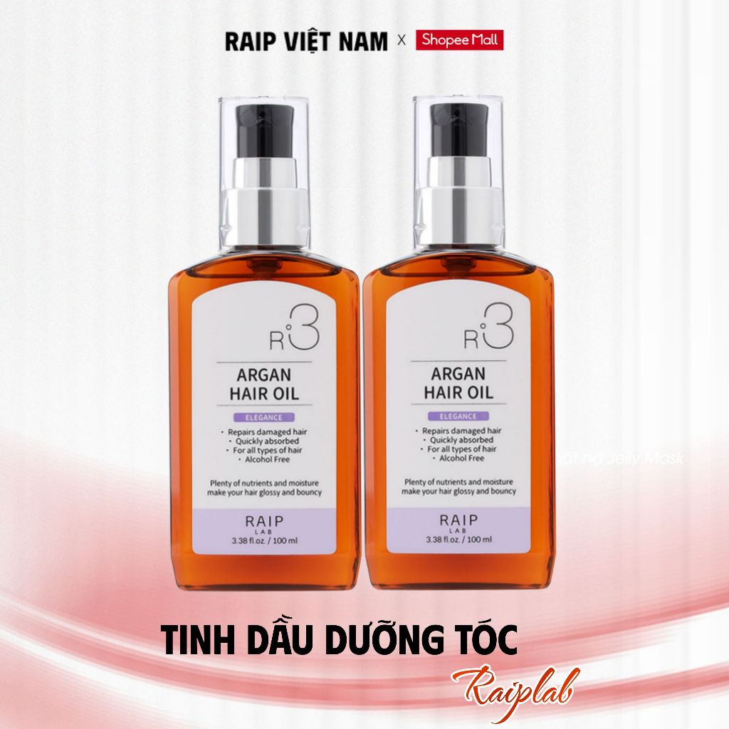 Tinh dầu dưỡng tóc RAIP LAB R3 Argan hương Elegance Hàn Quốc  100ml | BigBuy360 - bigbuy360.vn