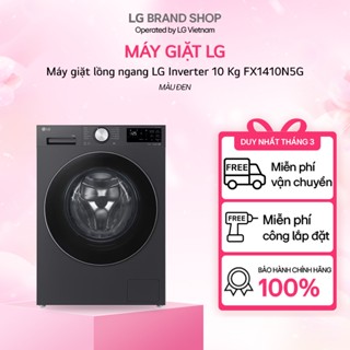 [Chỉ giao Miền Nam/Bắc] Máy giặt lồng ngang LG AI DD Inverter 10 Kg FX1410N5G màu than chì