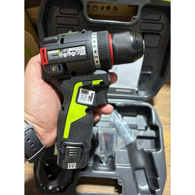 Bộ Máy khoan pin Worx WU135 (1 máy, 2pin, 1 sạc)